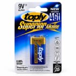 ALKALNA BATERIJA 9V 6LR61 TOPLY SUPERIOR
