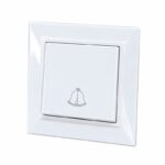 PREKIDAČ ZA ZVONO 10A 250V – BIJELI