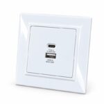 USB UTIČNICA TYPE-C + USB-A 20W