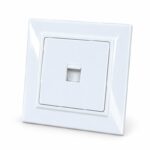 UTIČNICA RJ45 (LAN) CAT5e – BIJELA
